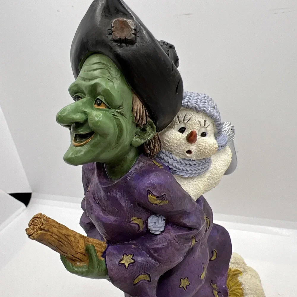 Witch-N-Ride Snow‎ Buddies Boo Buddies Encore 1999 Halloween Collection Figurine